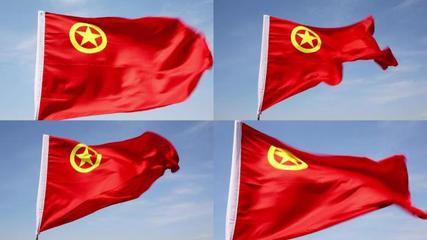 旗幟實拍旗幟實拍AE模板下載_光廠(VJ師網)